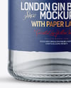 Dry Gin Bottle Mockup