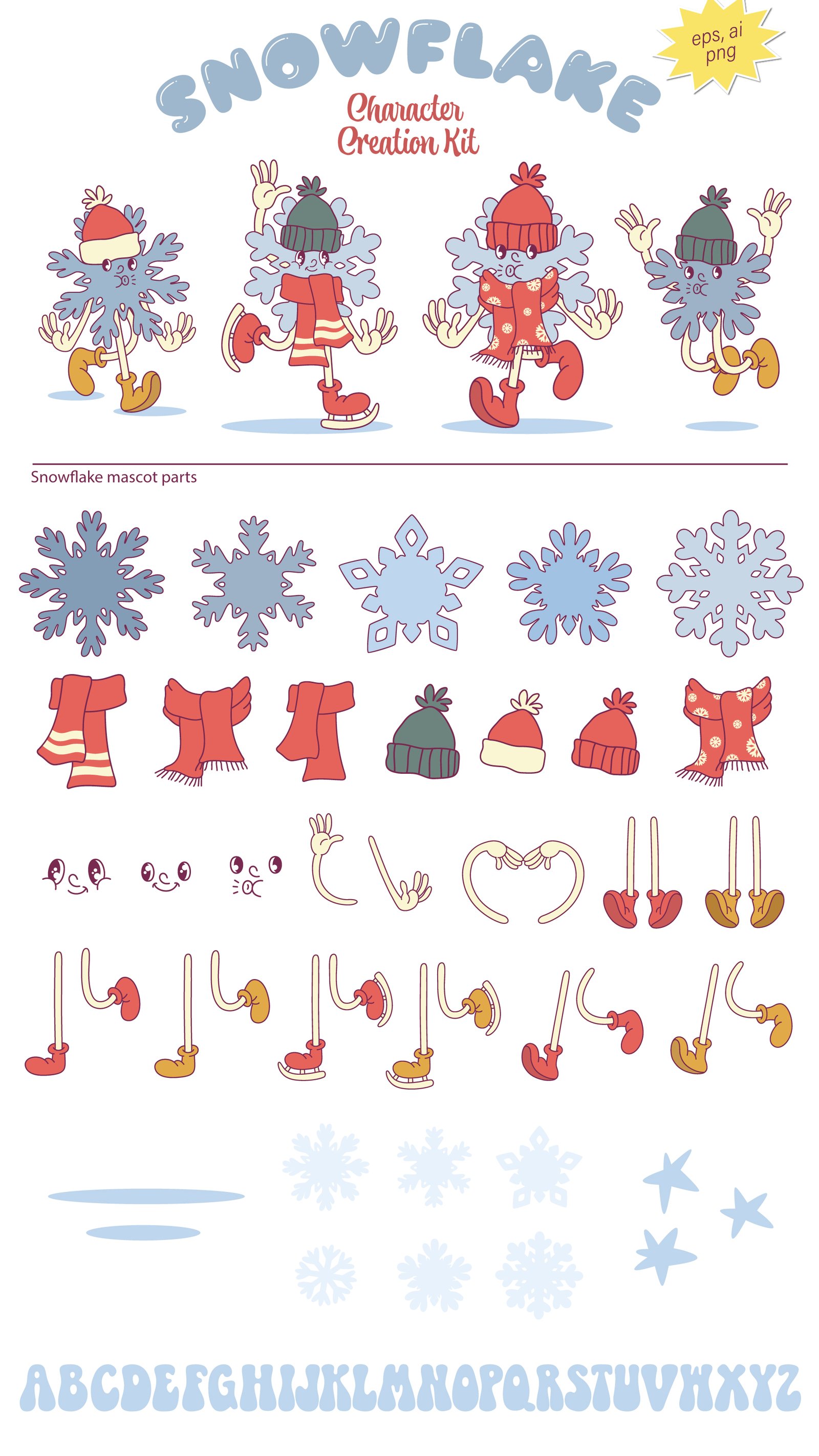 Snowflake Character Creation Kit
