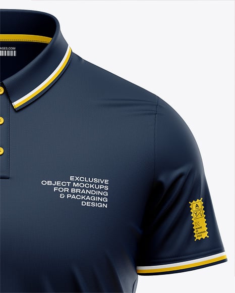 Men's Polo Shirt Mockup