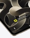 iPad Pro Mockup – Angled Front View