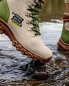Hiking Boots on Woman's Legs Mockup