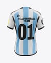 Soccer Jersey Mockup - Back View