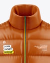 Glossy Down Jacket Mockup