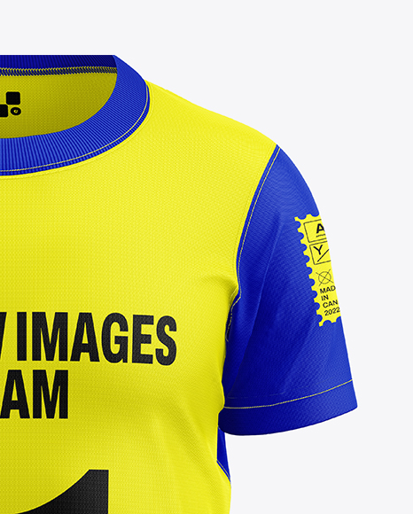 Kids Soccer Jersey Mockup