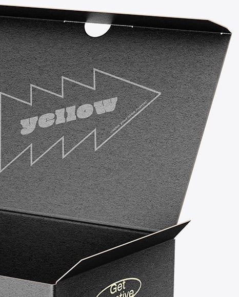 Kraft Paper Box Mockup
