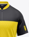 Raglan Short Sleeve Cage Jacket Mockup
