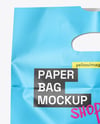 Paper Bag Mockup - Front View