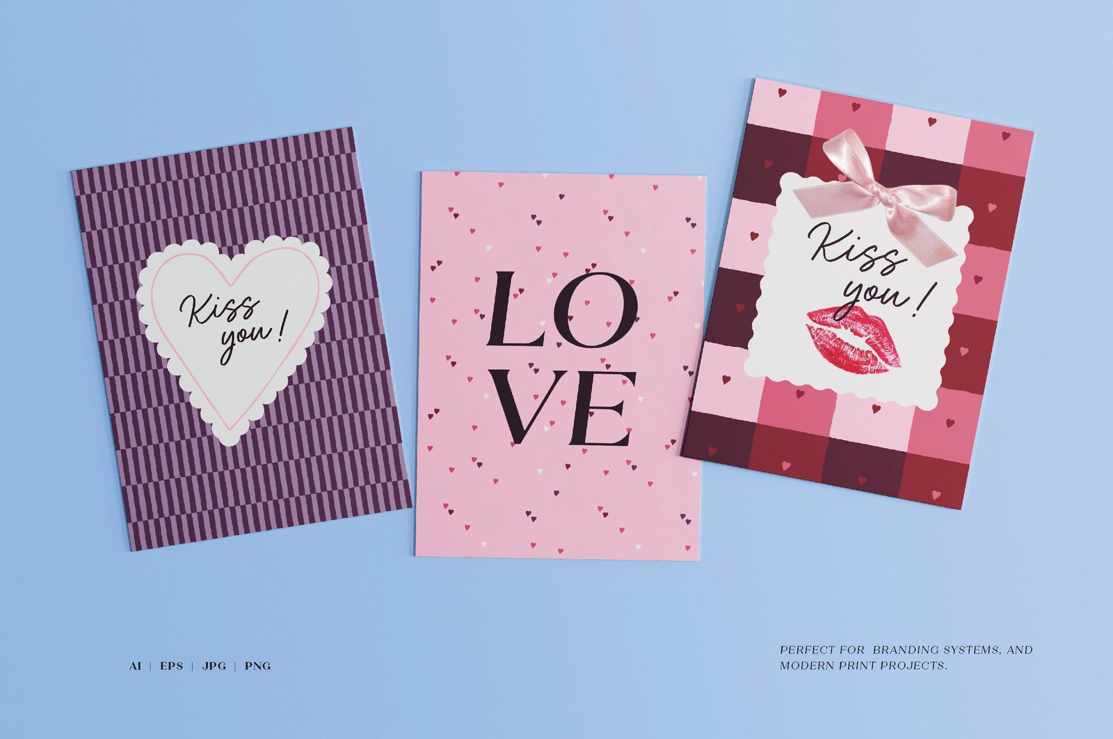 Love Notes. Seamless Vector Patterns