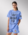 Young Woman Wearing a T-Shirt and Shorts Mockup