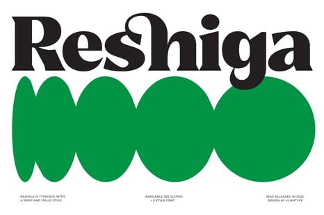 Reshiga - Serif Font