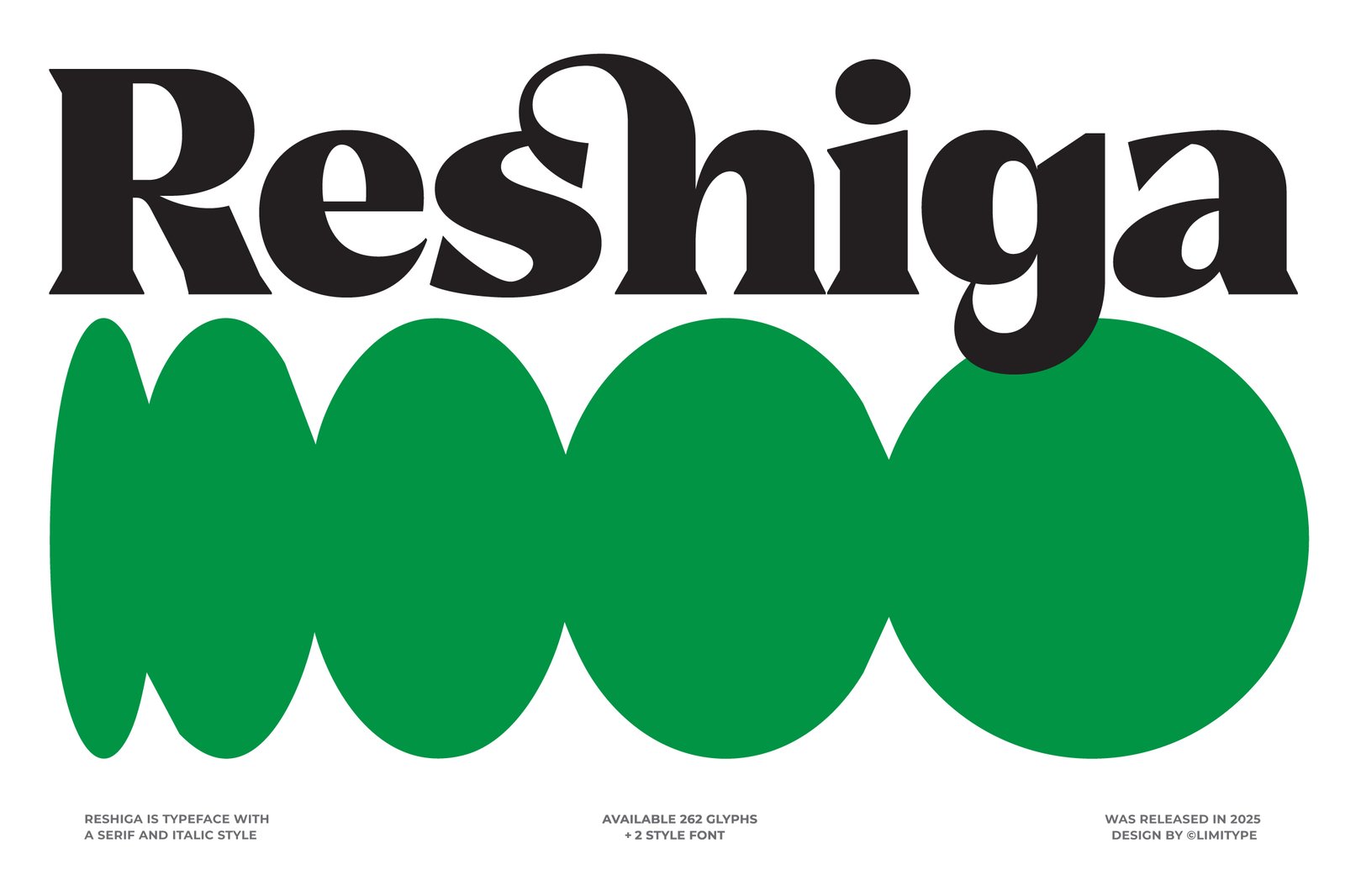 Reshiga - Serif Font