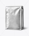 Metallic Coffee Bag Mockup