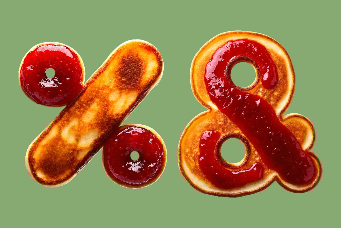 Pancake with Jam Font