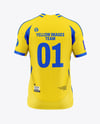 Soccer Jersey Mockup - Back View