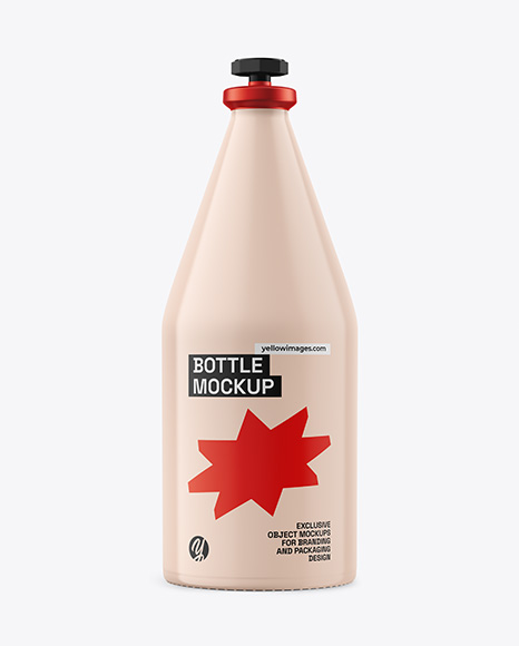 Lotion Bottle Mockup