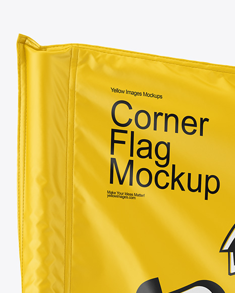 Corner Flag Mockup