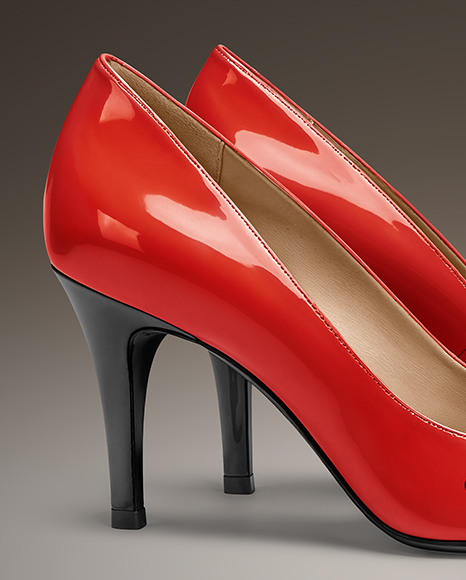 Pair of Pumps Mockup