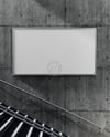 Billboard in Underground Passage Mockup