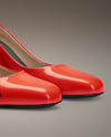 Pair of Block Heel Pumps Mockup