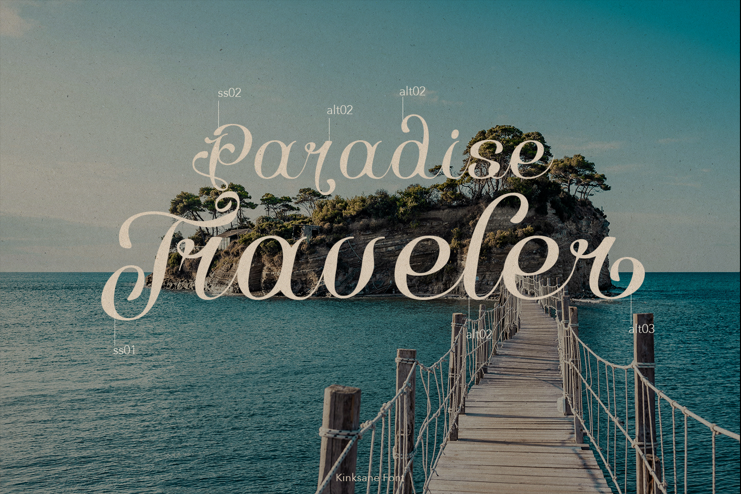 Kinksane Script Font