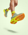 Running Shoes on Women's Leg Mockup