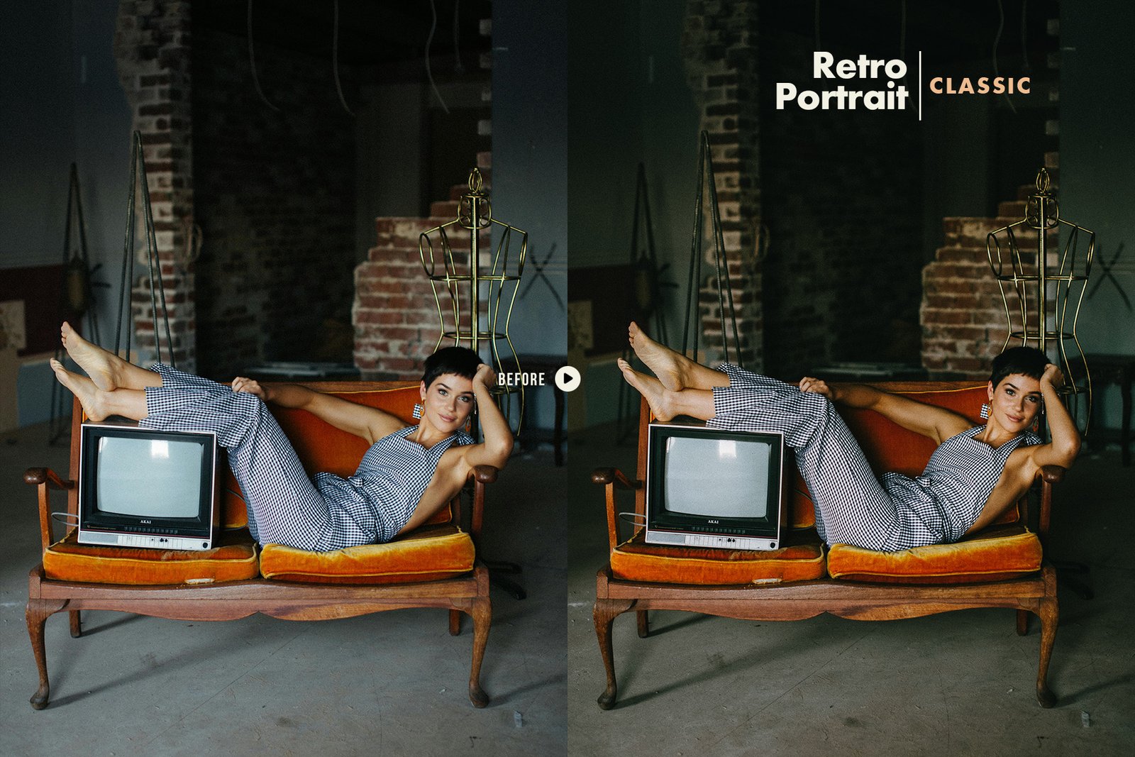 Retro Portrait Lightroom Presets