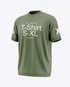 T-Shirt Mockup - Half Side View