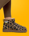 Pair of UGG Boots on Woman's Legs with Leggings Mockup