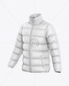 Glossy Down Jacket Mockup