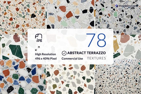 78 Abstract Terrazzo Stock Photos for Modern Design Backgrounds - Stock Photos