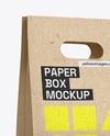Kraft Paper Bag Mockup