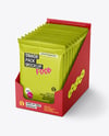 Small Display Box with Matte Snacks Mockup