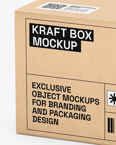 Kraft Box Mockup