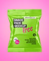 Glossy Snack Pack Mockup