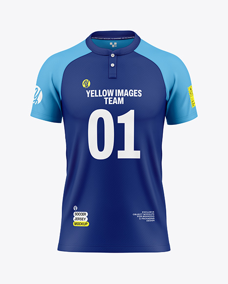 Soccer Jersey Mockup - Front View