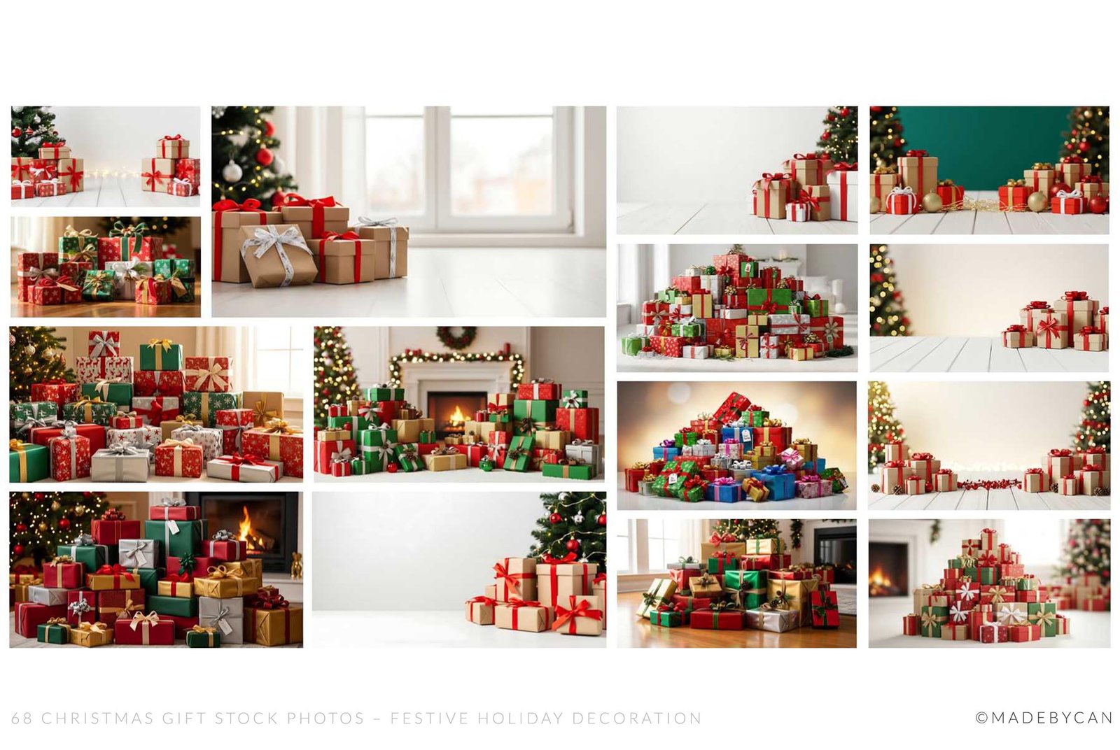 68 Christmas Gift Stock Photos – Festive Holiday Decoration