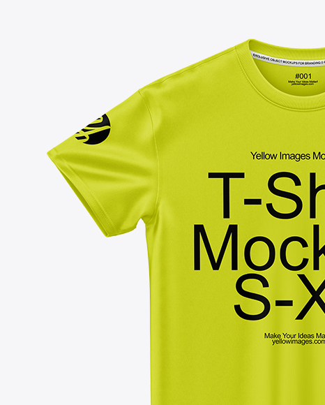 Crew Neck T-Shirt Mockup