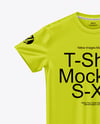Crew Neck T-Shirt Mockup