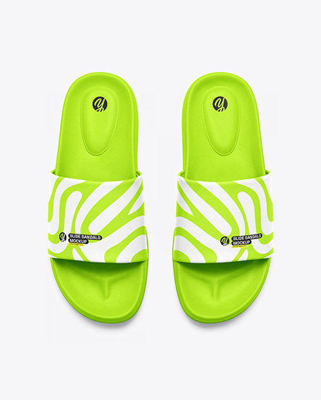 Slide Sandals Mockup - Mockups