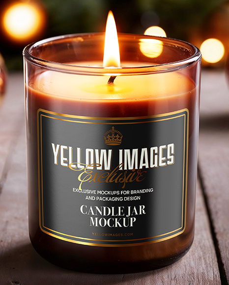 Candle Mockup