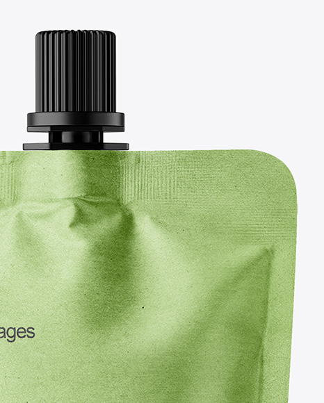 Kraft Paper Doy Pack Mockup