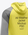 Hooded All Weather Jacket Mockup