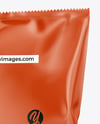 Glossy Snack Package Mockup