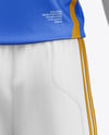 Full Soccer Kit w/ Mannequin Mockup - Back View