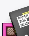 Chocolate Sweets Box Mockup