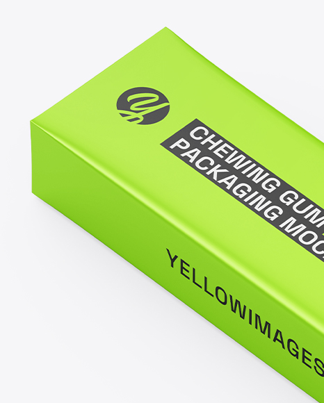 Chewing Gum Packaging Mockup