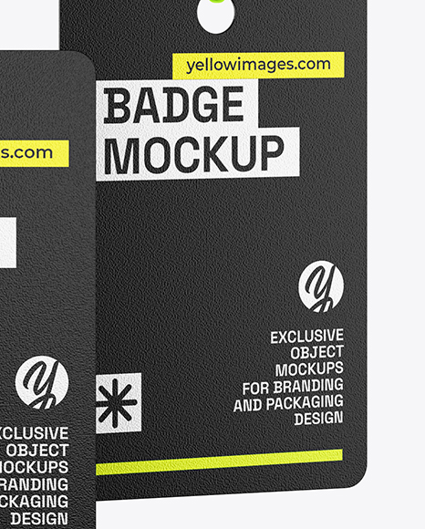 Two ID Cards Mockup