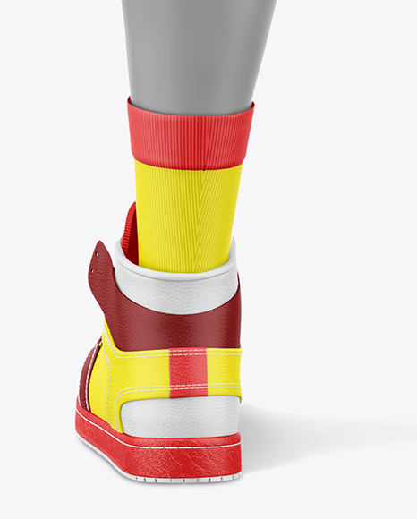 Full Basketball Kit Mockup - Back view