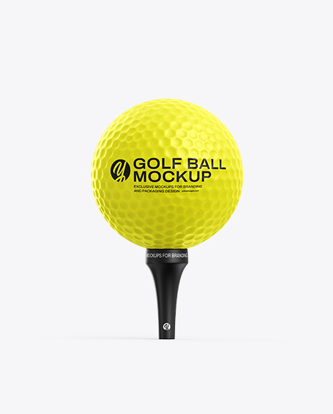 Golf Ball Mockup