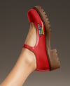 Mary Janes on Woman's Legs Mockup